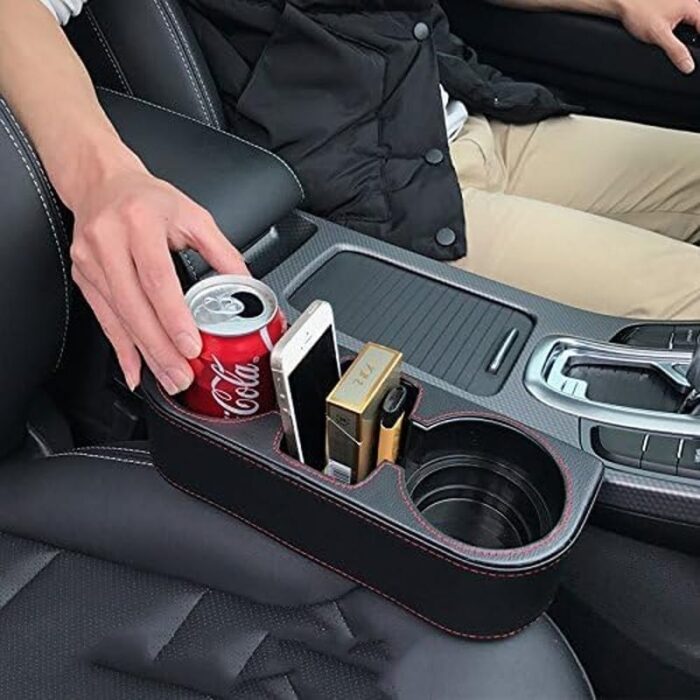 Car Seat Gap Cup Drink Holder Cup Storage Box Phone Holder - Image 8