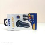 Pugan car fast charger 15A USB 3 in 1 - Image 2