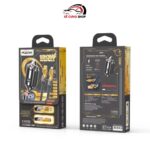 Pugan Car Charger USB 4 in 1 High-Speed Fast Charging for Multiple Devices