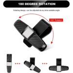 A1 Glasses Holders for Car Sun Visor, Sunglasses Eyeglasses Mount with Ticket Card Clip - Image 2