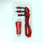 Pugan car fast charger 15A USB 3 in 1 - Image 4
