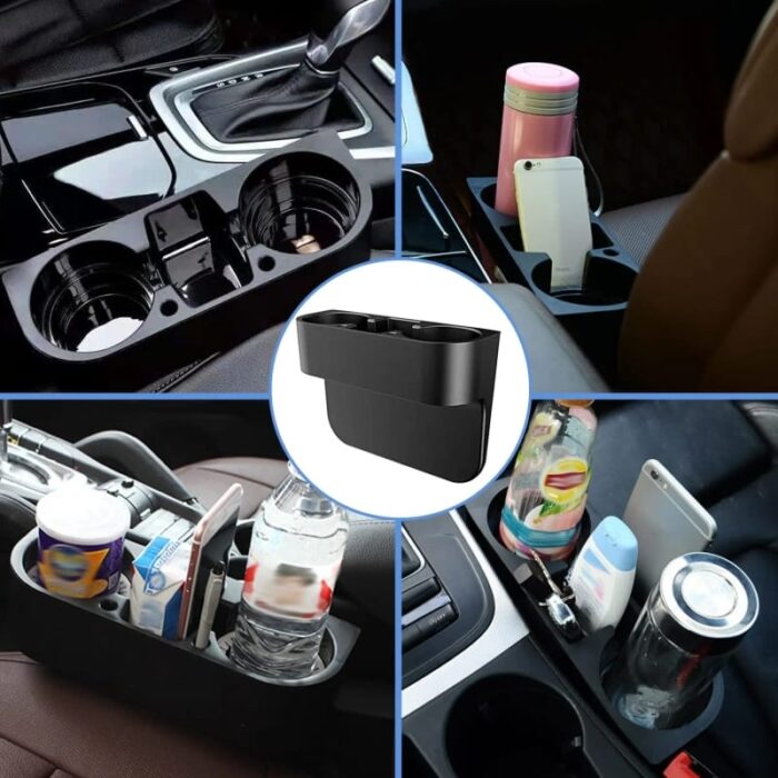 Car Seat Gap Cup Drink Holder Cup Storage Box Phone Holder - Image 6