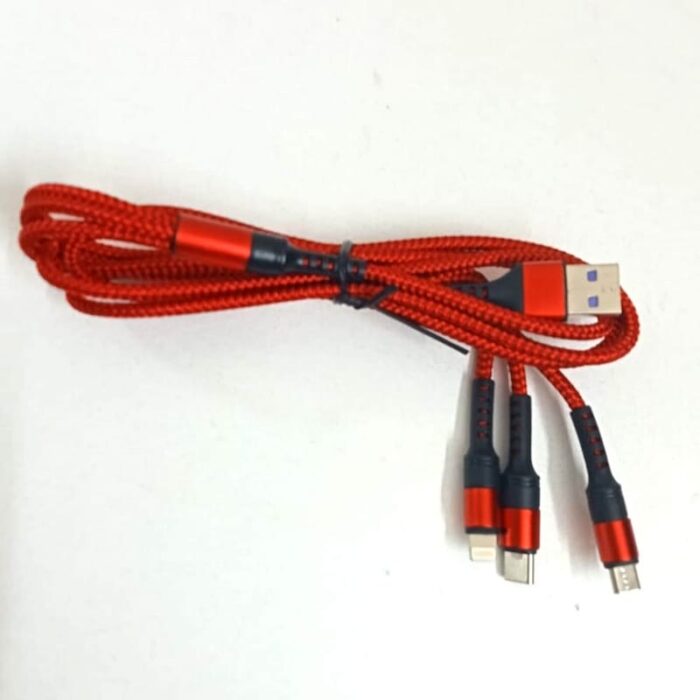 Pugan car fast charger 15A USB 3 in 1 - Image 5