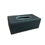 Car Tissue Box Holder Luxury PU Leather Rectangular