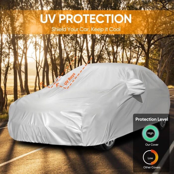 Premium 100% Waterproof Car Cover – Ultimate Protection for Your Car - Image 2