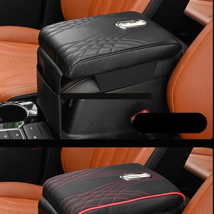 Premium 2 in 1 Arm Rest Support With Tissue Box - Image 5