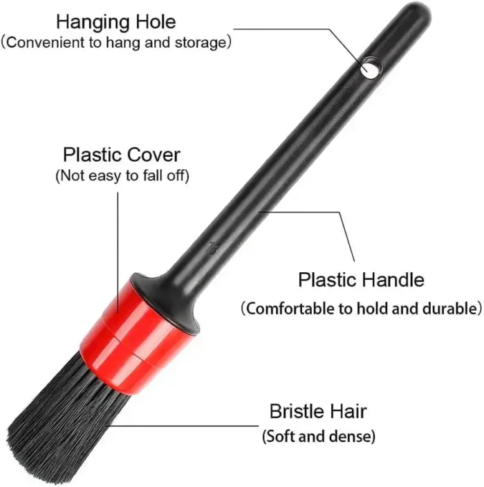 Car Cleaning Brush 5 pcs Set - Image 4