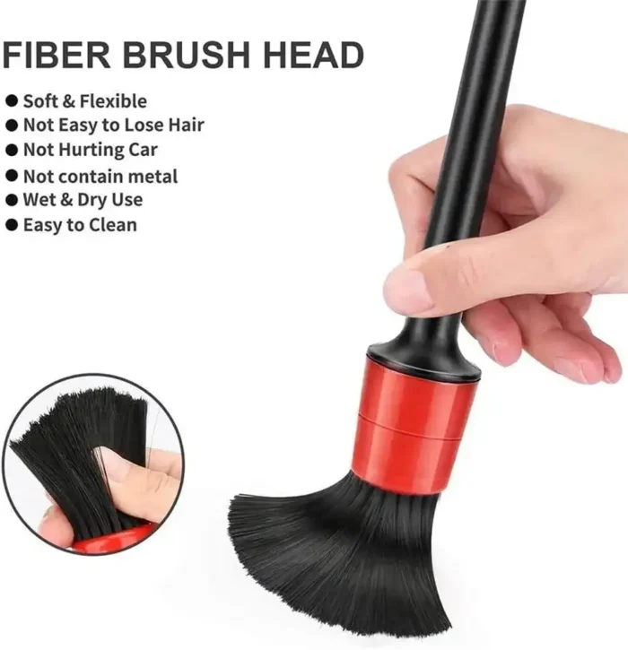 Car Cleaning Brush 5 pcs Set - Image 2