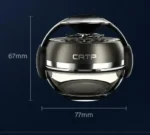 Car Solar Rotating Perfume and Showpiece CATP - Image 2