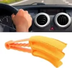 Multipurpose Air Vent Dust Cleaner for Car Interior Microfiber Car AC Cleaning Brush - Image 3