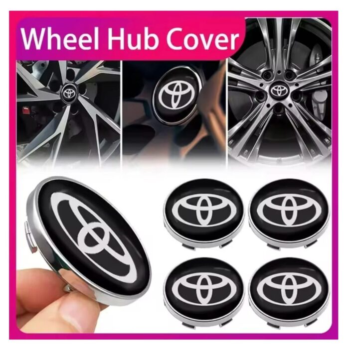 Wheel Rim Cap 4pcs Toyota – For Protection Against Dust And Debris - Image 1