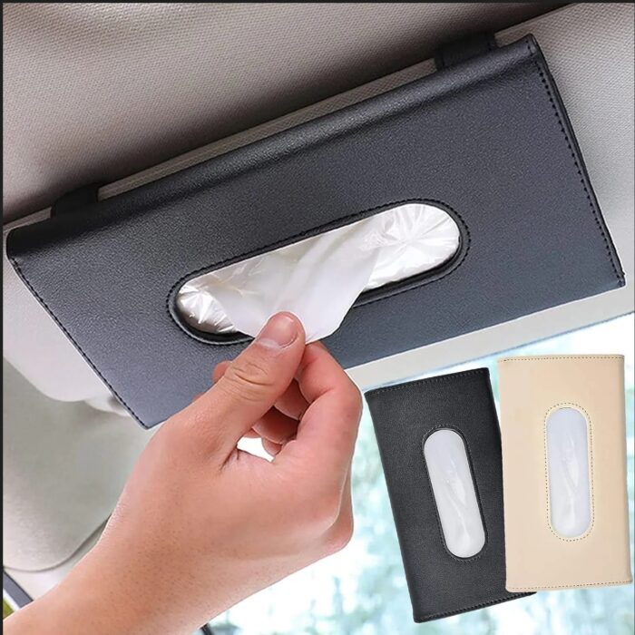 Car Sun Visor Tissue Box Holder Small and Big - Image 5