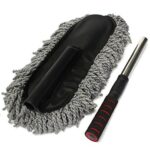 Car Duster Super Soft Microfiber with Anti-slip Extendable Handle 2 colours (Grey, Blue) - Image 6