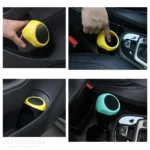 Car trash can – 3R Mini car garbage can- Automotive garbage bin