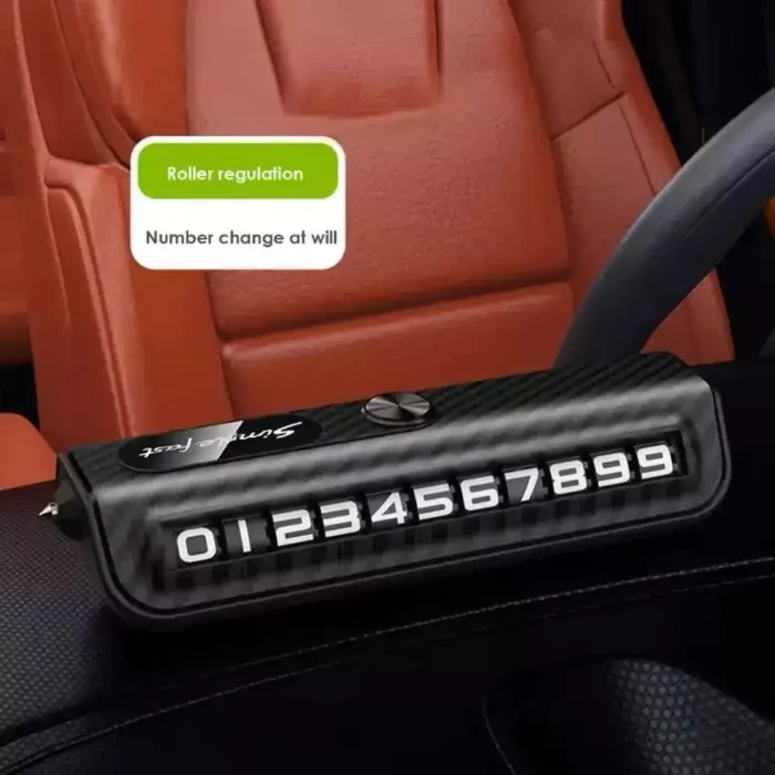 Various & 3 IN1 Multi-functional Car Parking Number Plate with Built-in Glass Breaker - Image 3