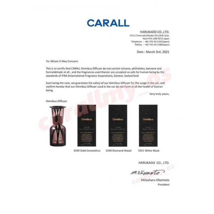 CARALL Omnibus Diffuser (160ml) - Image 2