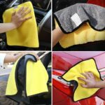 2 in 1 Car Microfiber Cleaning Towel Set – 5pcs, 3 Colors