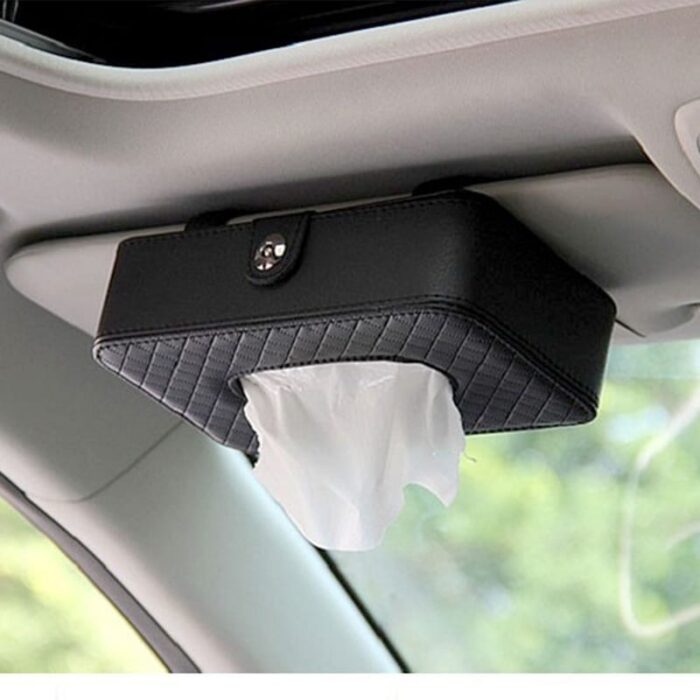 Car Sun Visor Tissue Box Holder Small and Big - Image 1
