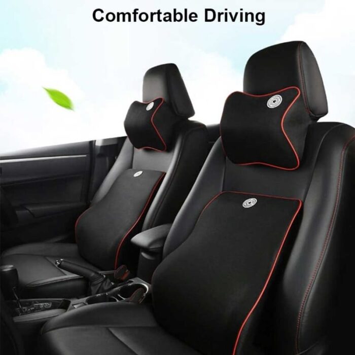 Car Back and Neck Support Pillow | Back Support Memory Foam – Ultimate Driving Comfort - Image 15