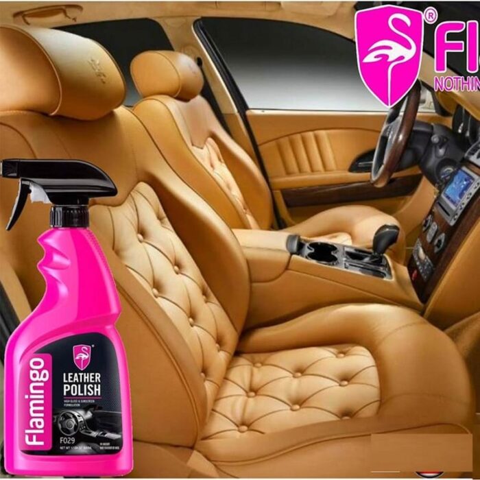 Flamingo Leather Polish Spray 500ML - Image 1