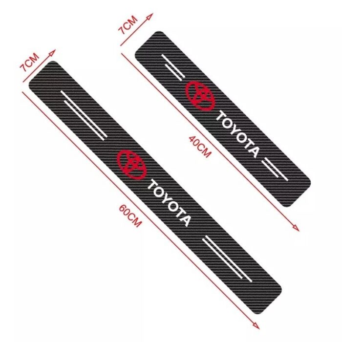 Carbon Fiber Car Door Sill Protectors 4pcs Set– Stylish And Durable Protection for Your Car! - Image 22