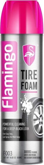 Car Flamingo Tire Foam 650ML - Image 7