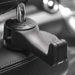 Car Headrest Hook with Phone Holder 2 in 1 | Car back Seat Hooks for Purses and Bags, 360° Rotation-2Pcs Set - Image 4