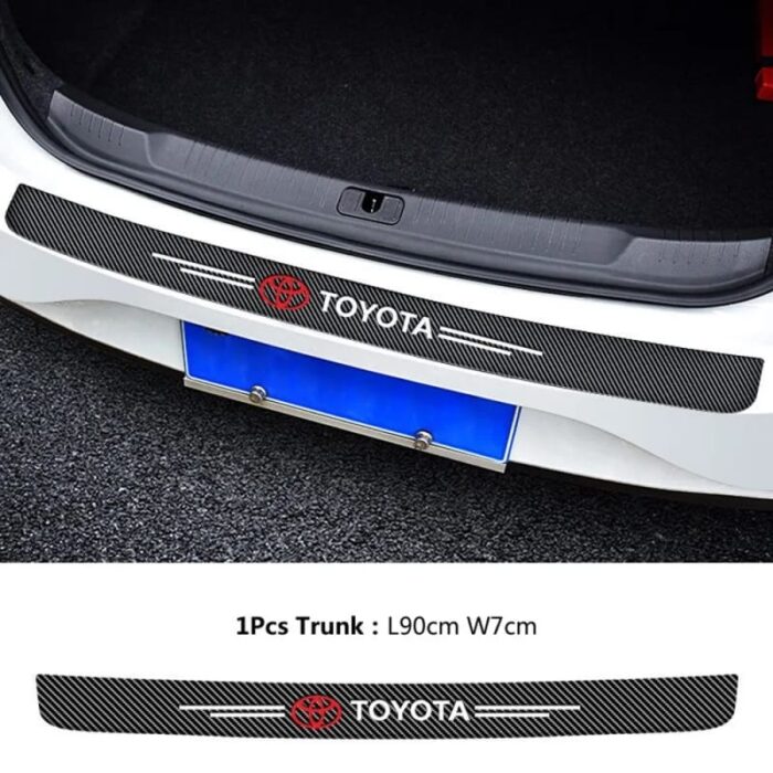 Carbon Fiber Car Door Sill Protectors 4pcs Set– Stylish And Durable Protection for Your Car! - Image 16