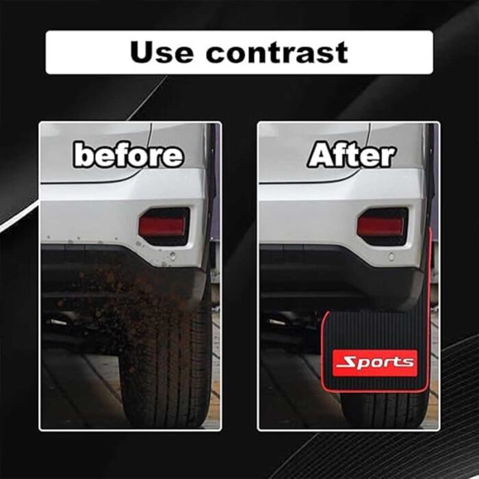 High-Quality Car Silicon Rubber Mudguard Car TRD Carbon Fiber 4PCS – Universal Fit, Flexible Design and Long-Lasting Performance - Image 11