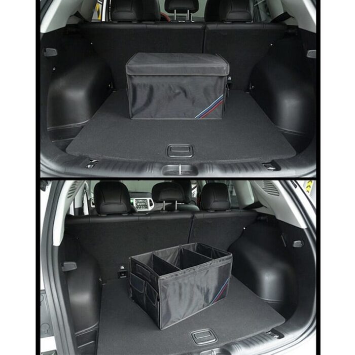 Premium Car Trunk Organizer | Foldable Car Storage Box with Multiple Compartments - Image 4
