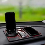 Non-Slip Phone Pad for 4-in-1 Car Multifunctional Mobile Holder, Parking Number Card, Perfume, and Mobile Mat 360 Degree Rotation and Number Plate - Image 14