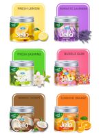 Jello Fresh Air Freshener – Natural Essential Oils for a Long-Lasting Fresh Aroma in Car, Office, and Home - Image 25