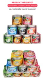 Jello Fresh Air Freshener – Natural Essential Oils for a Long-Lasting Fresh Aroma in Car, Office, and Home - Image 2