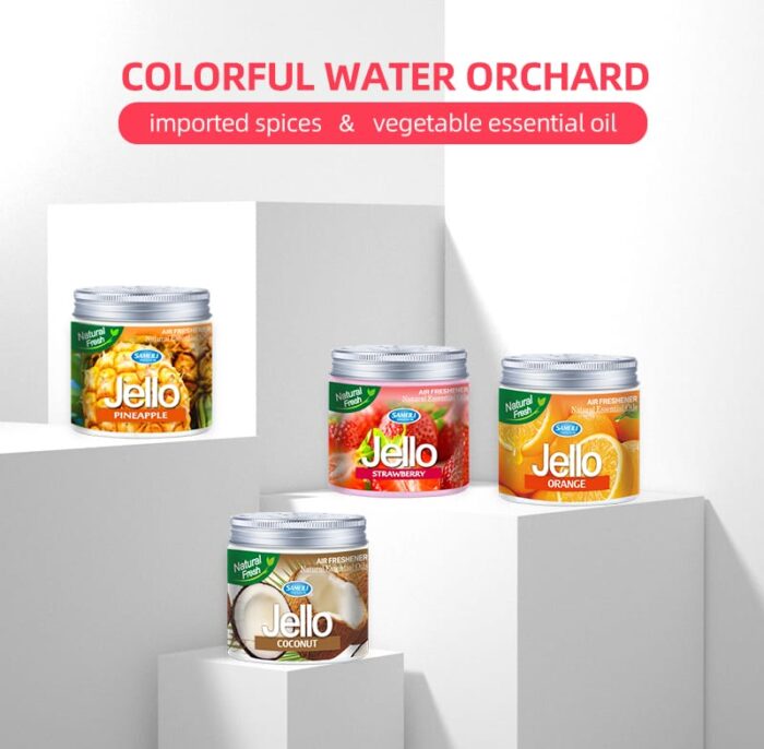 Jello Fresh Air Freshener – Natural Essential Oils for a Long-Lasting Fresh Aroma in Car, Office, and Home - Image 27