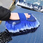 Car Washing Sponge Micro Fiber Foam Hand Mitts