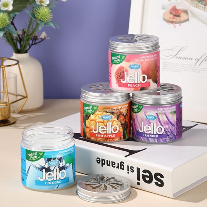 Jello Fresh Air Freshener – Natural Essential Oils for a Long-Lasting Fresh Aroma in Car, Office, and Home - Image 4