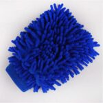 Ultra-Soft Microfiber Car 1-Washing Hand Gloves & 1-Hand Mitts for Scratch-Free Cleaning 2pcs Combo - Image 3
