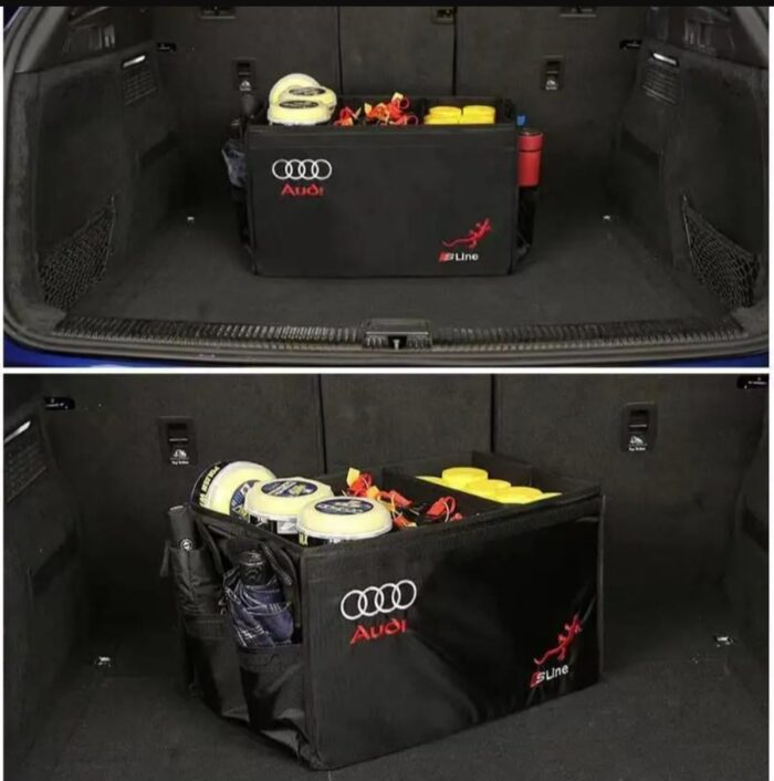 Premium Car Trunk Organizer | Foldable Car Storage Box with Multiple Compartments - Image 14