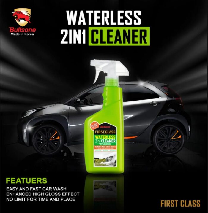 Bullsone Waterless First Class Cleaner 2 in 1 - 550ml - Image 1