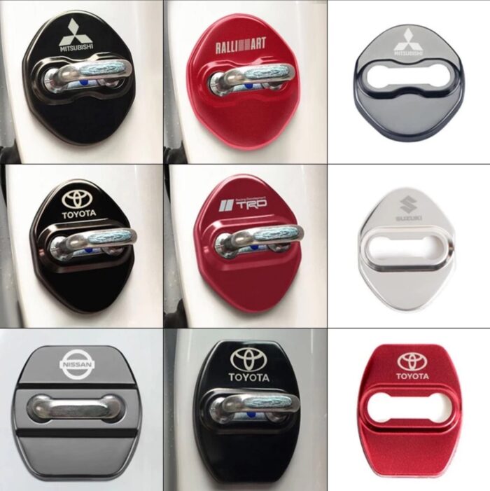 Door Lock Cover High-Quality Maximum Protection for Door Lock-4pcs Set - Image 1