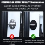 Door Lock Cover High-Quality Maximum Protection for Door Lock-4pcs Set - Image 7