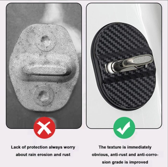 Door Lock Cover High-Quality Maximum Protection for Door Lock-4pcs Set - Image 12