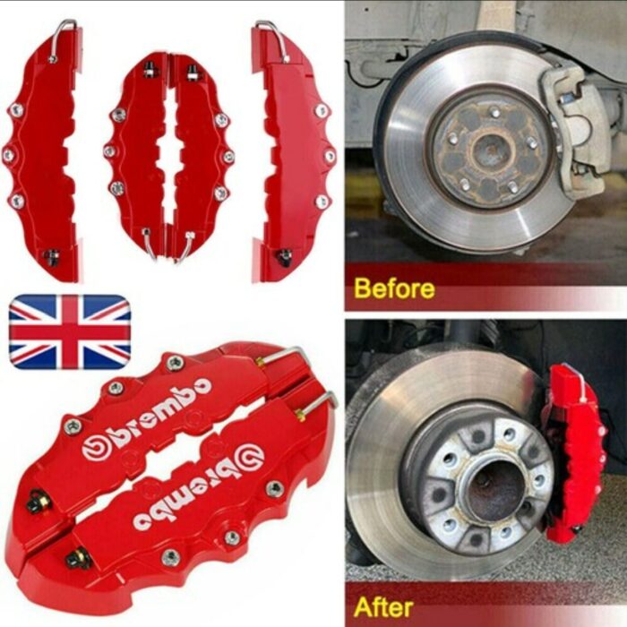 Brembo Car 3D Disc Brake Caliper Covers – Universal Fit for Most Cars -2pcs set - Image 4