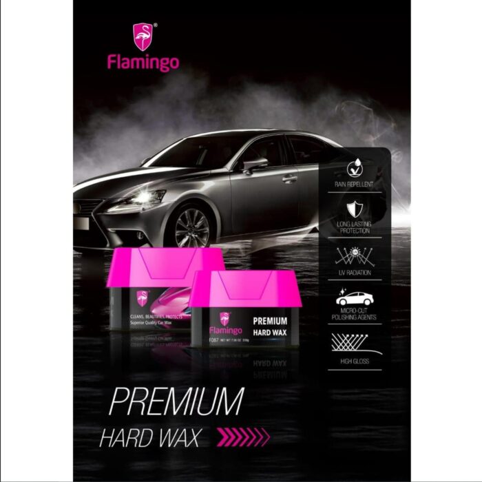 Car Flamingo Premium Hard Wax 200gm - Image 1