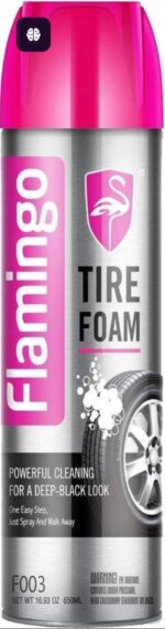 Car Flamingo Tire Foam 650ML - Image 8