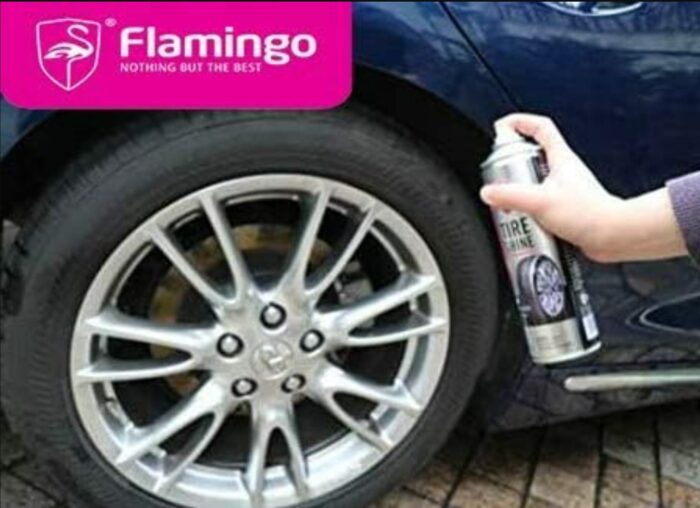 Car Flamingo Tire Foam 650ML - Image 1