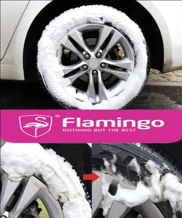 Car Flamingo Tire Foam 650ML - Image 4