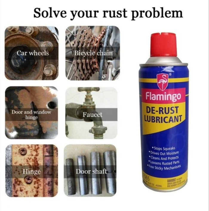 Flamingo WO-400 DE RUST Lubricant 450ML - Image 3