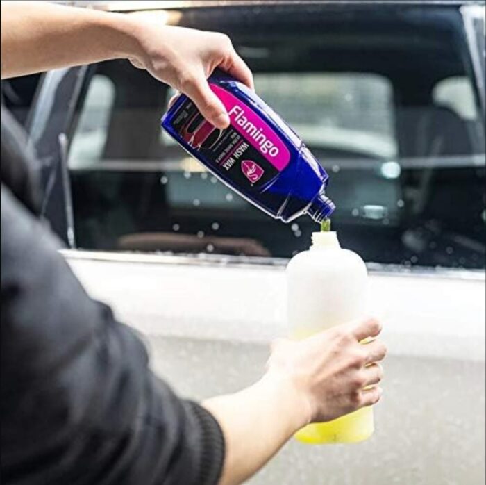 Flamingo Car Shampoo Wash Wax 500 ml - Image 5