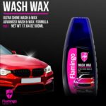 Flamingo Car Shampoo Wash Wax 500 ml - Image 3